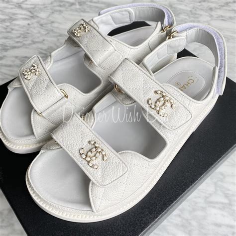 chanel velcro sandals 2021